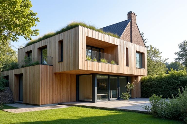 Extension de maison en bois à Thonon-les-Bains